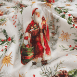 Cotone Fondo Panama Digital H 160 cm - BABBO NATALE