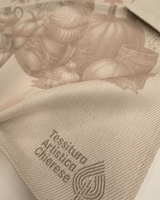 Asciugapiatti in puro cotone - GNOMO AUTUNNALE/NOCCIOLA