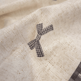 Tessuto per Tovaglie con abbassamento H 160 cm - PASQUA FIORITA/FIOCCHI BLU