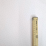 Piquet millerighe H 150 cm - POIS VERDI FONDO BIANCO