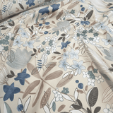 Tessuto antimacchia H 140 cm - FANTASIA FLOREALE CARTA DA ZUCCHERO