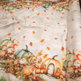 Tessuto per Tovaglie con abbassamento H 160 cm - VILLAGGIO DI ZUCCHE