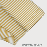 Collezione "Riga, quadretto e unito" H 180 cm - SENAPE