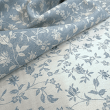 Tovagliato Fiandra di Cotone H 180 cm - FIORELLINI POLVERE