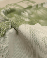 Asciugapiatti in puro cotone - GNOMO AUTUNNALE/VERDE