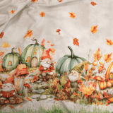 Tessuto per Tovaglie con abbassamento H 160 cm - VILLAGGIO DI ZUCCHE