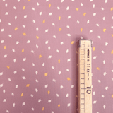 Cotone Americano H 110 cm - FOGLIOLINE/ROSA ANTICO