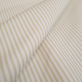 Piquet millerighe H 150 cm - RIGHETTE BEIGE/BIANCO