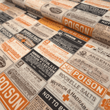 Cotone Americano H 110 cm - POISON & CAUTION