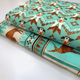 Cotone Americano H 110 cm - FANTASIA NATIVI AMERICANI