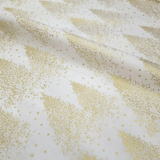 Cotone Natale H 140 cm - ABETI/BIANCO LATTE