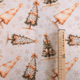 Jacquard-Möbelstoff H 140 cm – VOLPINE NATALIZIE/LUREX