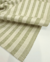 Asciugapiatti "Rinfranto Spigato" Misto Lino - VERDE