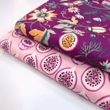 Cotone Americano H 110 cm - FRUTTO DELLA PASSIONE