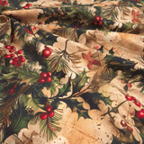 Cotone Fondo Panama Digital H 160 cm - AGRIFOGLIO EFFETTO INVECCHIATO