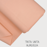 Collezione "Riga, quadretto e unito" H 180 cm - ALBICOCCA