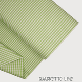 Collezione "Riga, quadretto e unito" H 180 cm - LIME
