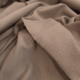 Felpa Garzata/French Terry H 180 cm - TORTORA SCURO