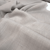 Tenda a metraggio Misto Lino H 330 cm - Variante GRIGIO Fiammato