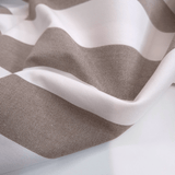 Tessuto Misto Cotone H 300 cm - RIGA CIOCCOLATO