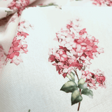 Panama Digital Fund Cotton - PIVOINES BLEUES - coupe minimum ou multiples de 25 x 280 cm