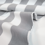 Tessuto Misto Cotone H 300 cm - RIGA ACCIAIO