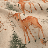 Cotone Fondo Grezzo H 280 cm - CERVI NEL BOSCO