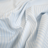 Tessuto Misto Cotone H 300 cm - RIGHETTA AZZURRO PASTELLO