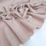 Tessuto in maglia con Lurex Argento H 150 cm - ROSA POLVERE