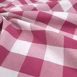 Tessuto Misto Cotone H 300 cm - QUADRO AMARENA