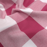 Tessuto Misto Cotone H 300 cm - QUADRO AMARENA