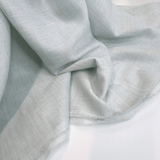 Tenda a metraggio Misto Lino H 330 cm - Variante AZZURRO POLVERE Fiammato