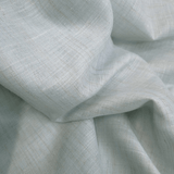 Tenda a metraggio Misto Lino H 330 cm - Variante AZZURRO POLVERE Fiammato