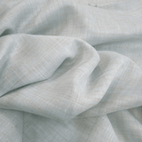 Tenda a metraggio Misto Lino H 330 cm - Variante AZZURRO POLVERE Fiammato