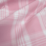Tessuto Misto Cotone H 300 cm - QUADRO SCOZZESE ROSA PASTELLO