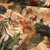 Cotone Fondo Panama Digital H 160 cm - AGRIFOGLIO EFFETTO INVECCHIATO