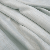 Tenda a metraggio Misto Lino H 330 cm - Variante AZZURRO POLVERE Fiammato