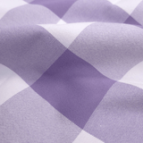 Tessuto Misto Cotone H 300 cm - QUADRO LILLA