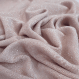 Tessuto in maglia con Lurex Argento H 150 cm - ROSA POLVERE