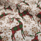 Cotone Fondo Panama Digital H 280 cm - CERVI SCOZZESI