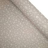 Misto Cotone Fondo Grezzo H 280 cm Trama Fitta - FIORELLINI DI CAMPO