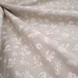 Misto Cotone Fondo Grezzo H 280 cm Trama Fitta - FIORELLINI DI CAMPO