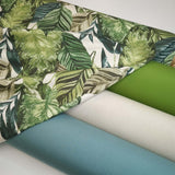 Tessuto per esterno H 160 cm - GREEN LEAVES