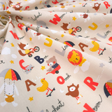 Cretonne Leggero H 160 cm - AMICI DELL'ALFABETO