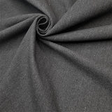 Tessuto Canvas Cotone H 140 cm - ANTRACITE