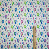Digitaler Baumwollstoff H 150 cm - HEIßLUFTBALLONS