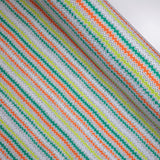 Tessuto Cotone H 140 cm - ZIG ZAG MULTICOLOR