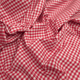 Cotone Makò H 310 - QUADRETTO ROSSO