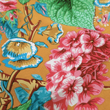 Cotone Americano H 110 cm - ORTENSIE/CAMMELLO