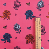 Cotone Americano H 110 cm - ROSE/ROSA ACCESO